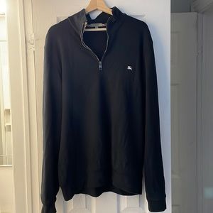 Burberry half zip XL